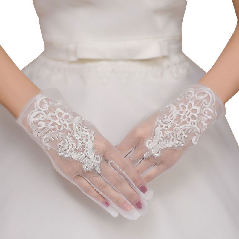 Sunscreen lace gloves