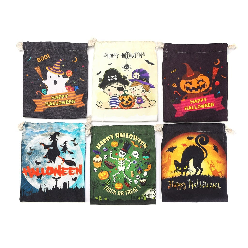 Halloween Candy Bag Drawstring