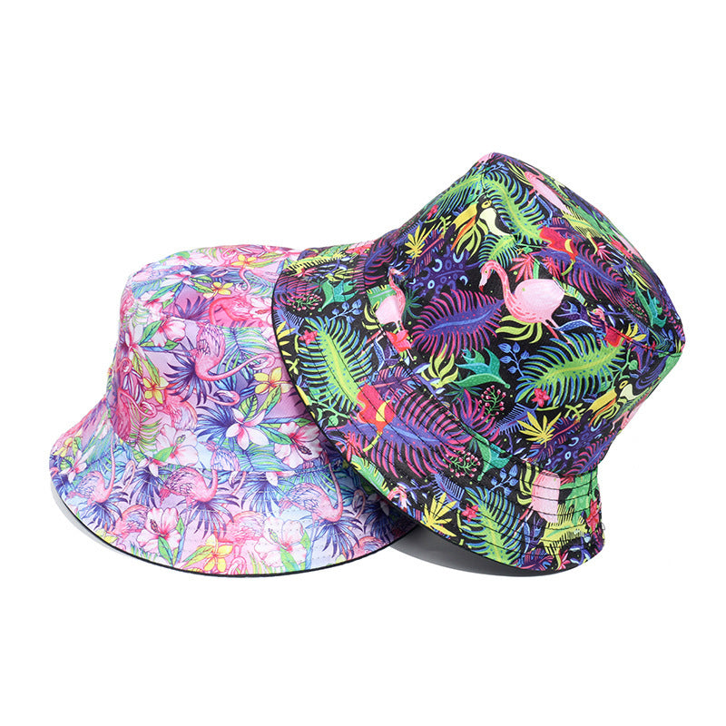 Casual Beach Printing Bucket Hat