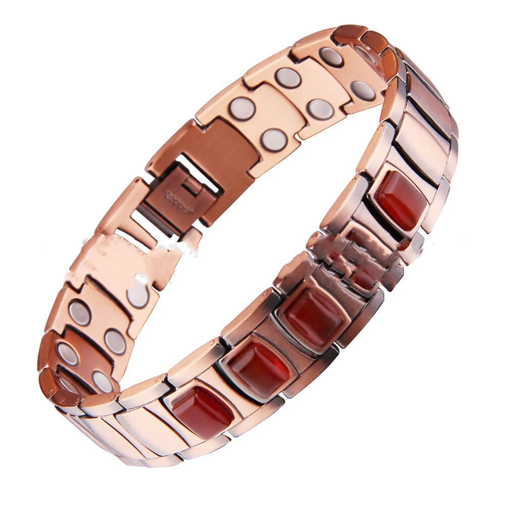 Red Copper Magnet Energy Bracelet Retro Copper