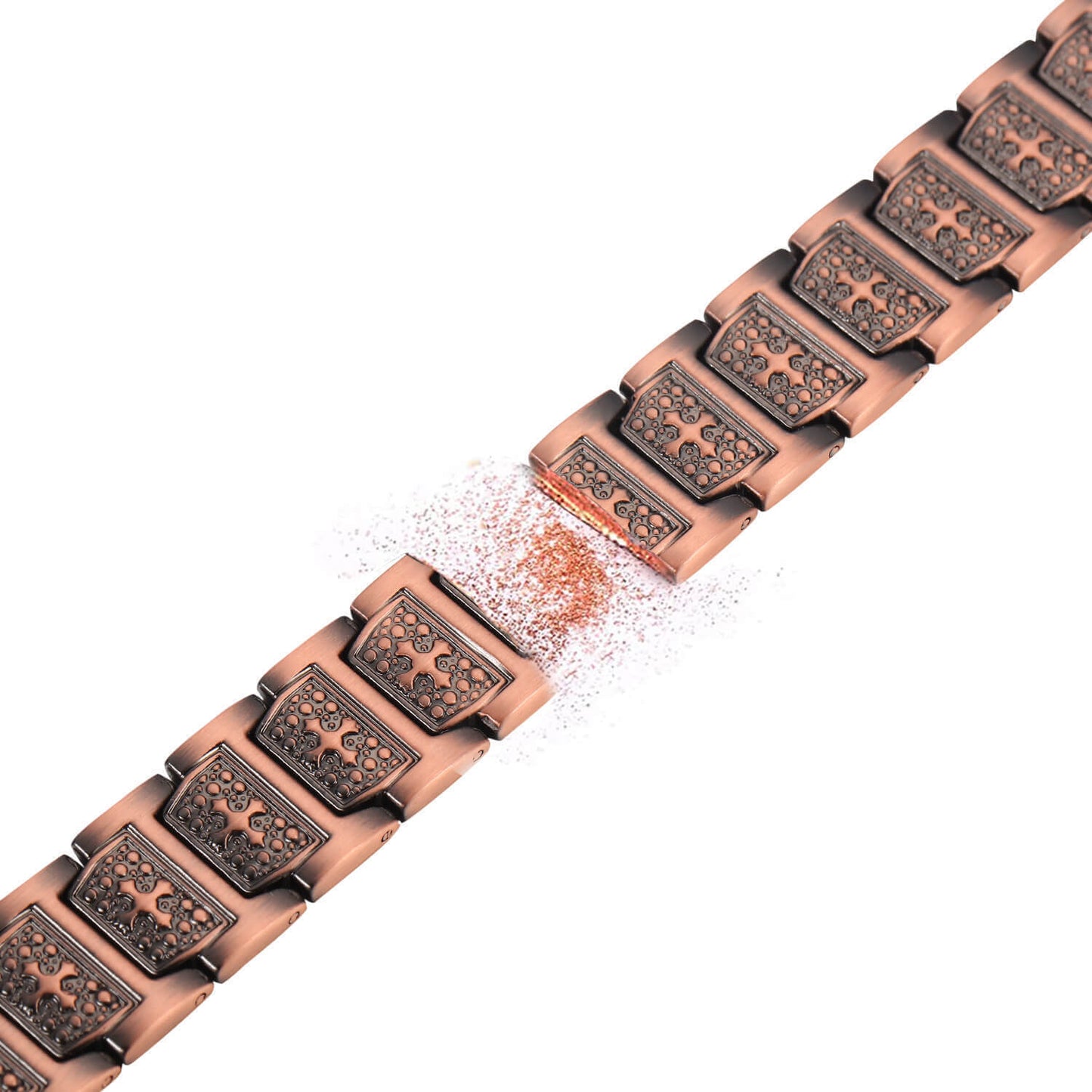 Vintage European And American Magnet Energy Bracelet Men's Copper Bracelet