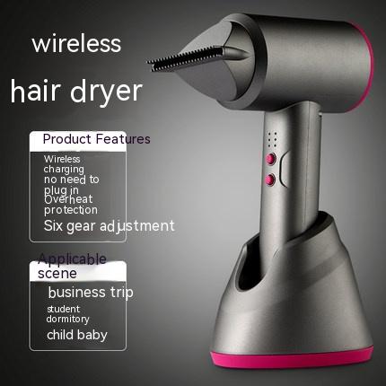 Wireless Charging Smart Hair Dryer For Students