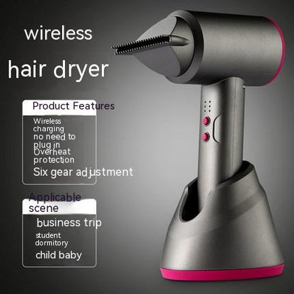 Wireless Charging Smart Hair Dryer For Students