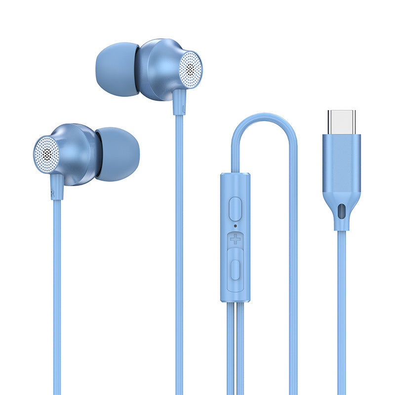 In Ear Wired Subwoofer Metal Earphones