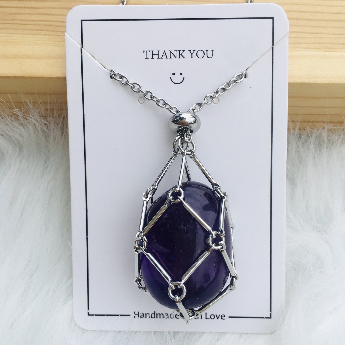 Natural Energy Crystal Pendant