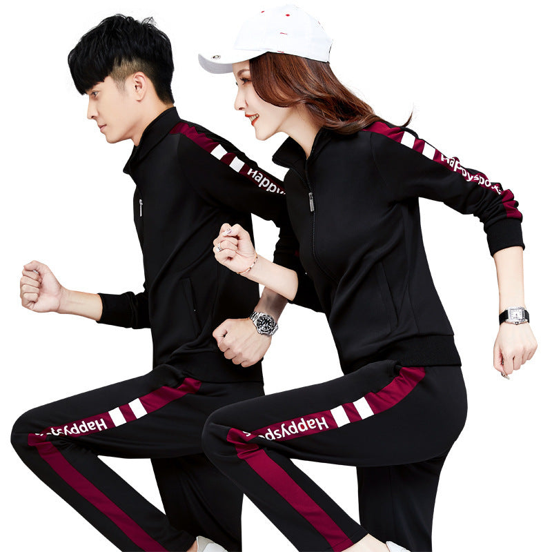 Running Suit Casual Loose Two-piece Suit School Uniform Set