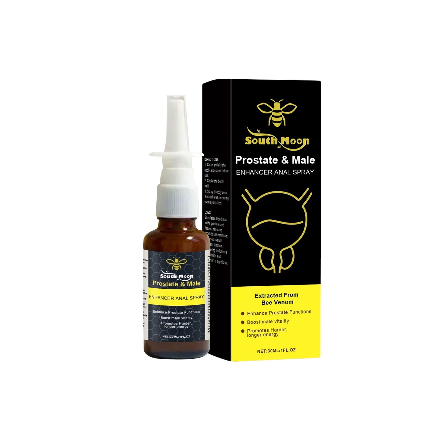 Male Prostate Health Care Spray