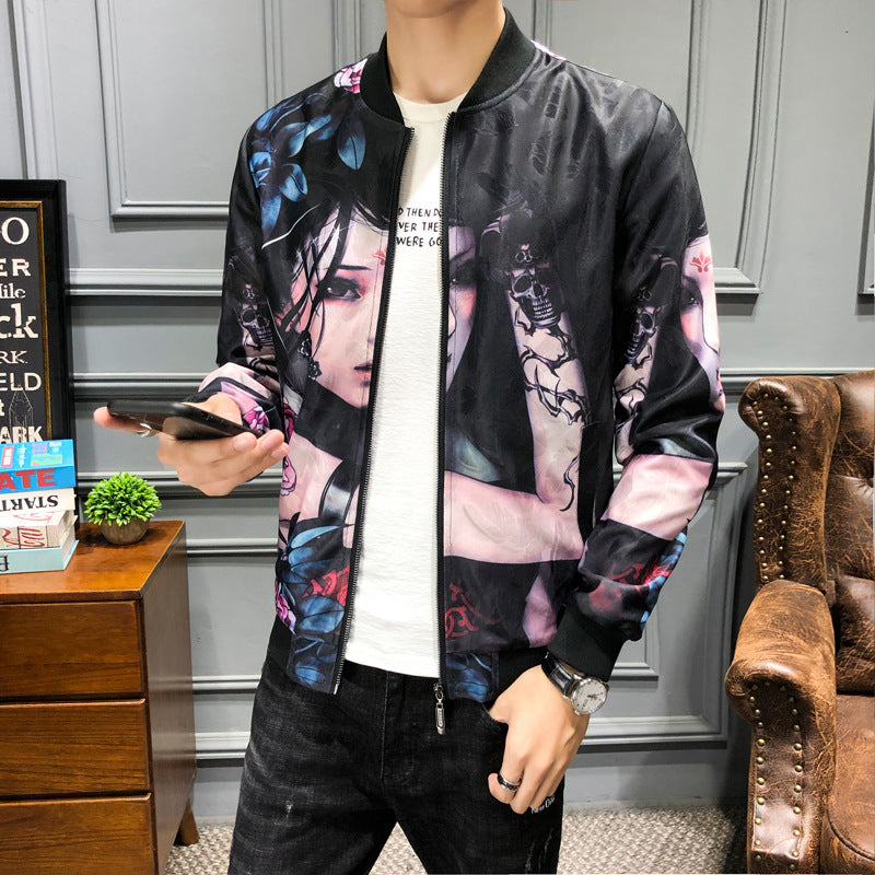 Chinese style printed jacket