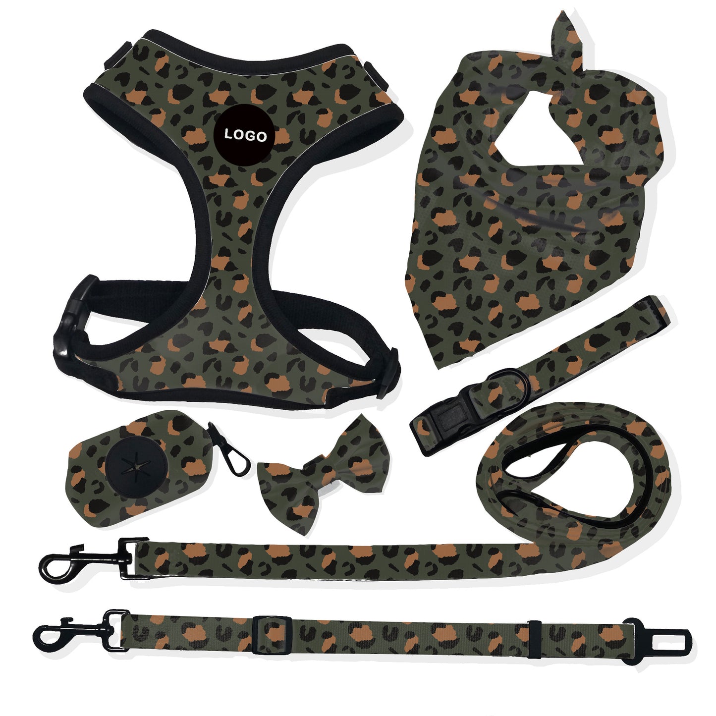 Pet Breathable Dog Harness Leash Set - MediaEclat.store