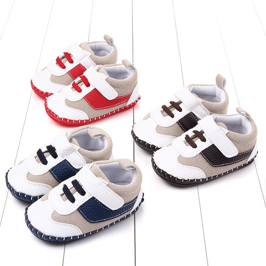 Non-slip rubber sole baby shoes