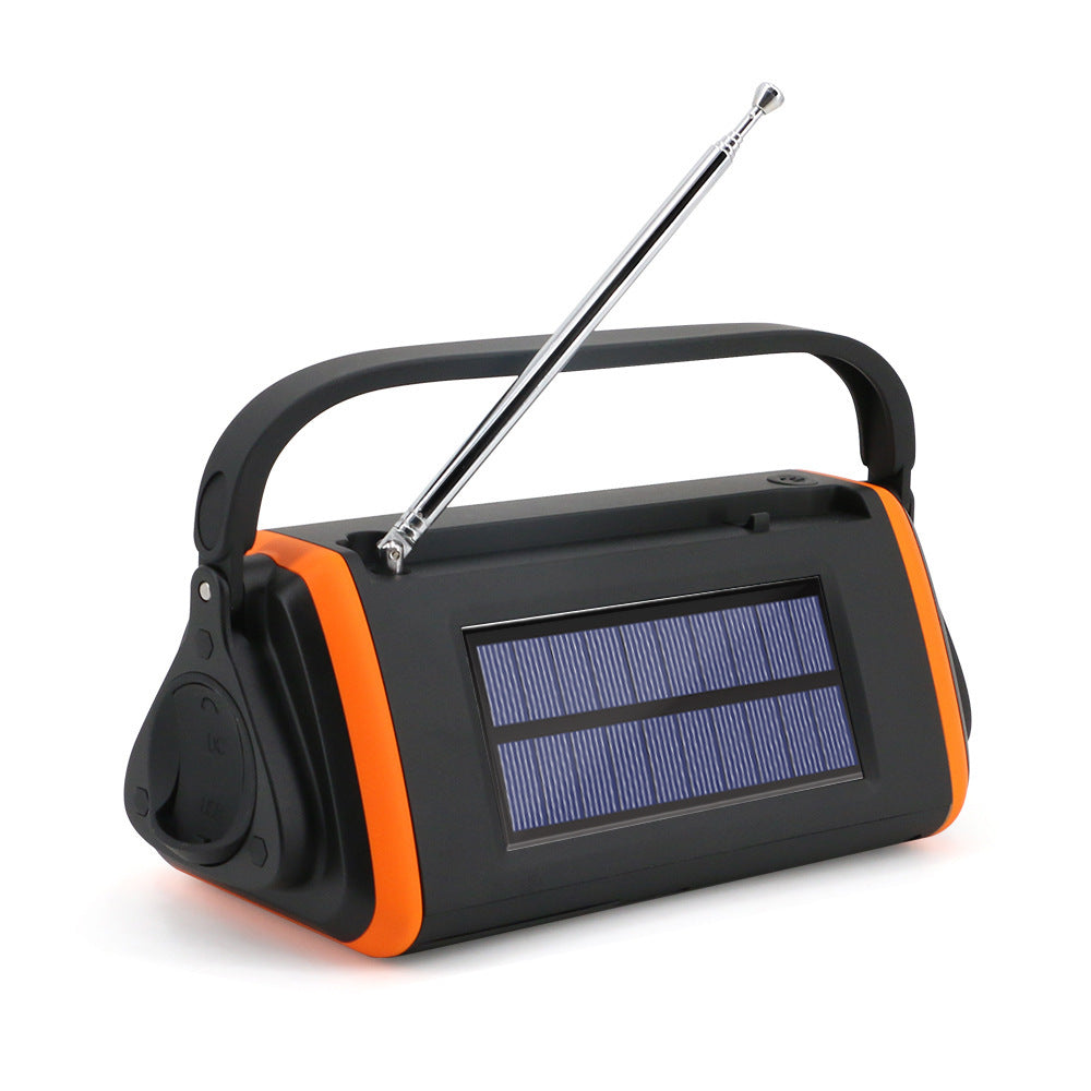 Disaster Prevention Hand Solar Emergency Radio Hand Crank Flashlight SOS Alarm