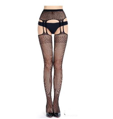 Sexy lingerie one-piece stockings fishnet stockings