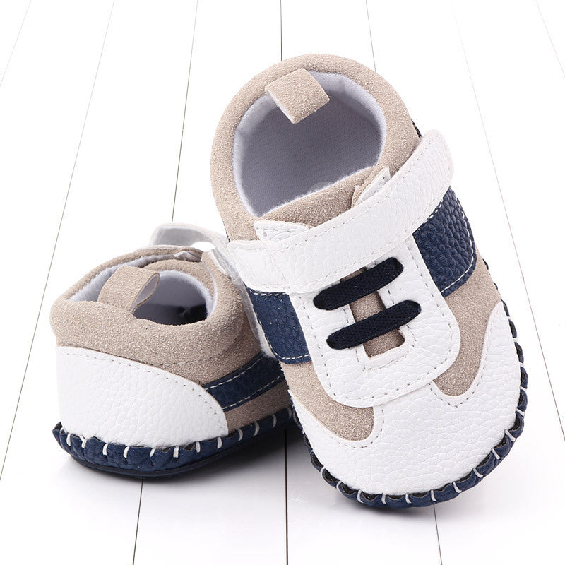 Non-slip rubber sole baby shoes