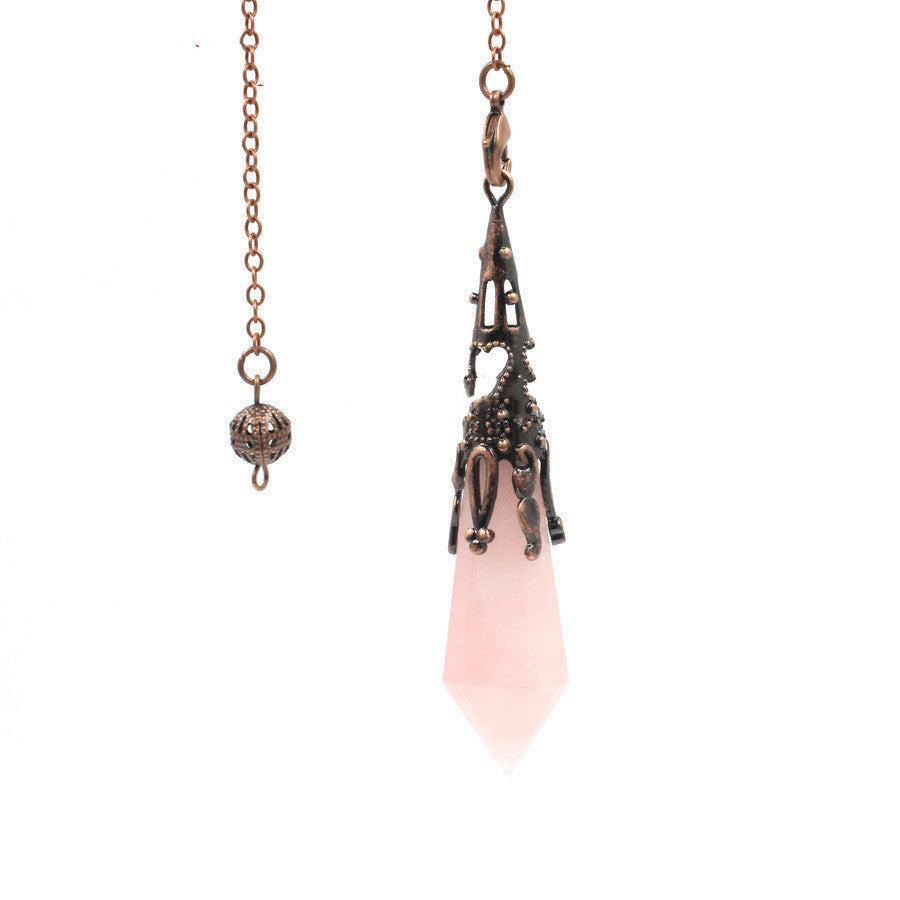 Crystal Pyramid Pendulum Pendant