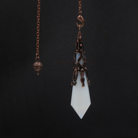 Crystal Pyramid Pendulum Pendant