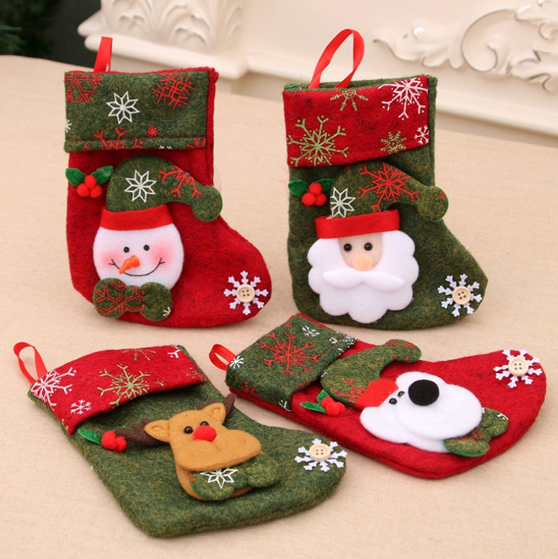 Christmas Decorations Printed Candy Bag