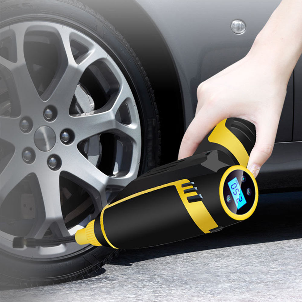 Car tire inflation pump