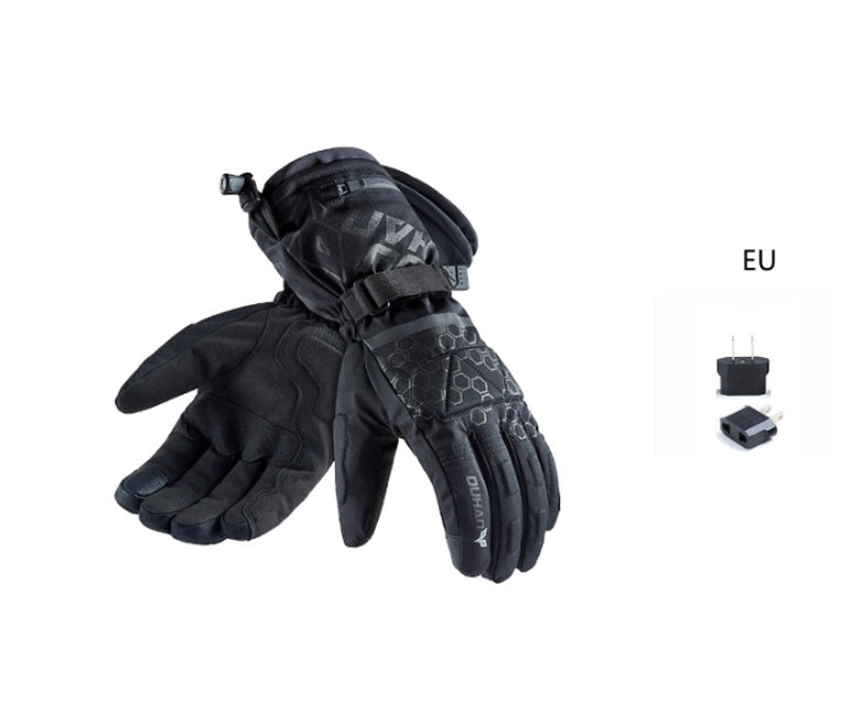 Winter Electric Heating And Anti-fall Wear-resistant Thermostatic Gloves