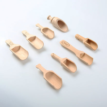 Japanese Creative Small Wooden Spoon Tea Wooden Spoon Milk Powder Wooden Spoon