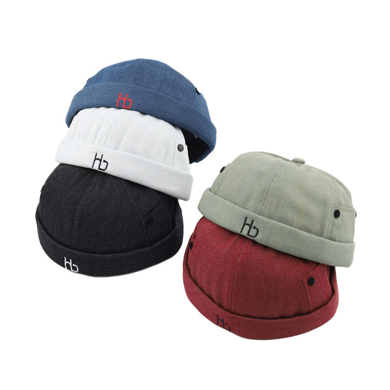 Denim Fashion Beret Male Yuppie Hat