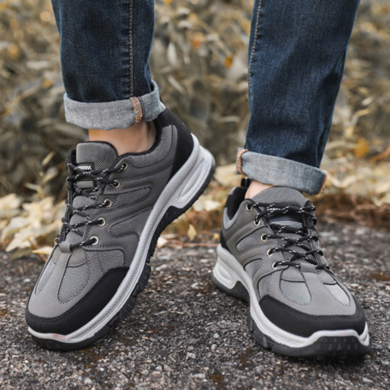 Casual Air Cushion Mesh Shoes Men Outdoor Breathable  Lace-up Sneakers Running Sports Shoes - MediaEclat.store