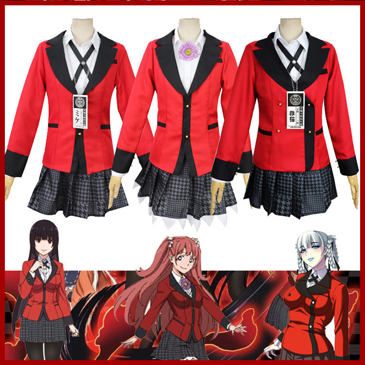 The Student Will Dream Of The Gambling Abyss Cos School Uniform