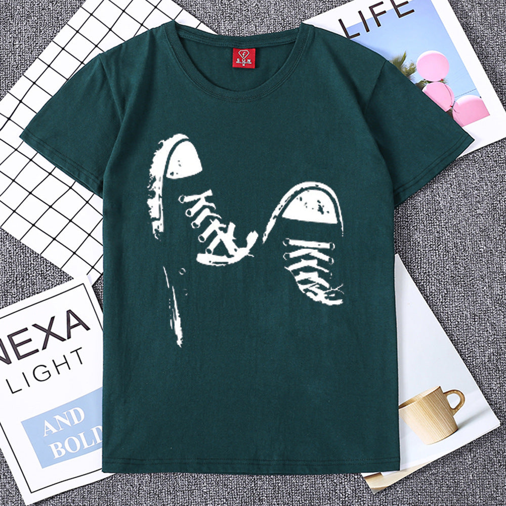 Casual short-sleeved skate T-shirt