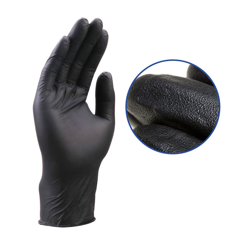 Disposable Black Composite Hand Black Protective Gloves