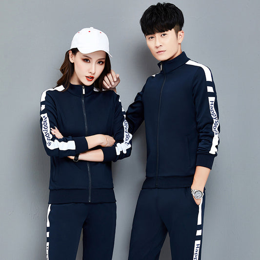 Running Suit Casual Loose Two-piece Suit School Uniform Set