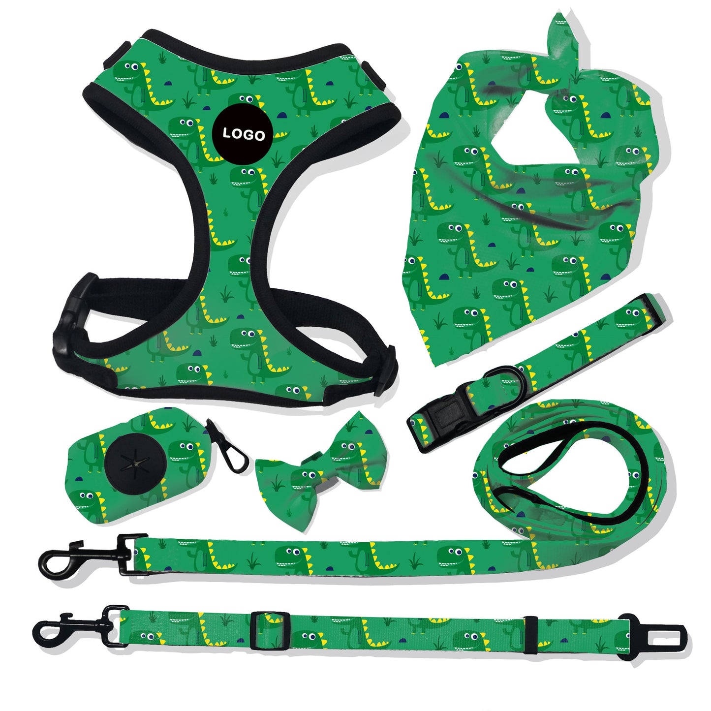 Pet Breathable Dog Harness Leash Set - MediaEclat.store