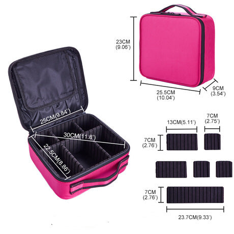 Large-capacity Multifunctional Portable Cosmetic Bag - MediaEclat.store