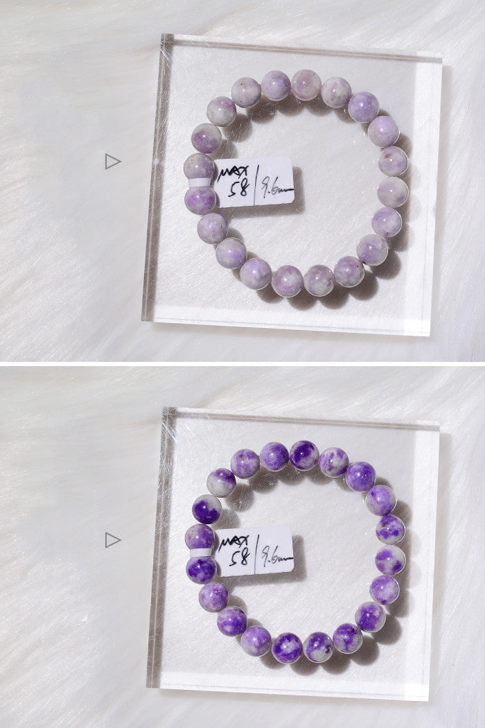 Natural Sodalite Bracelet Turns Purple In Sunlight