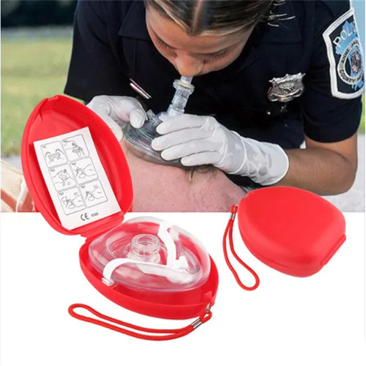 Emergency Cardiopulmonary Resuscitation Training Mask