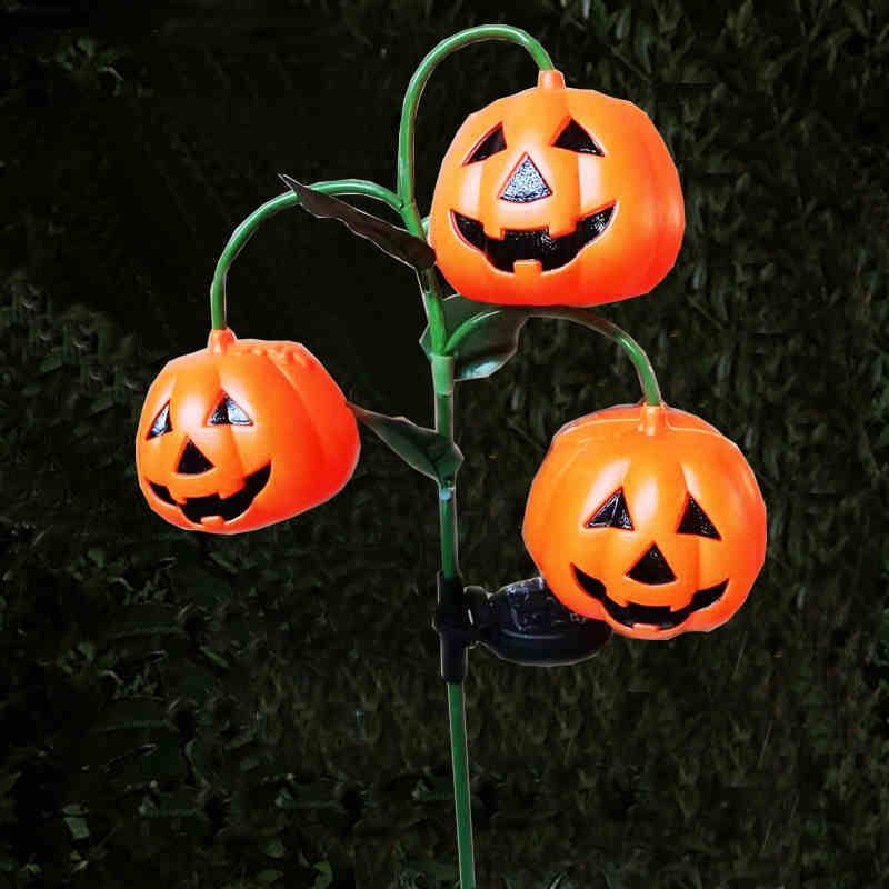 Million Christmas LED Solar Pumpkin Ground Light