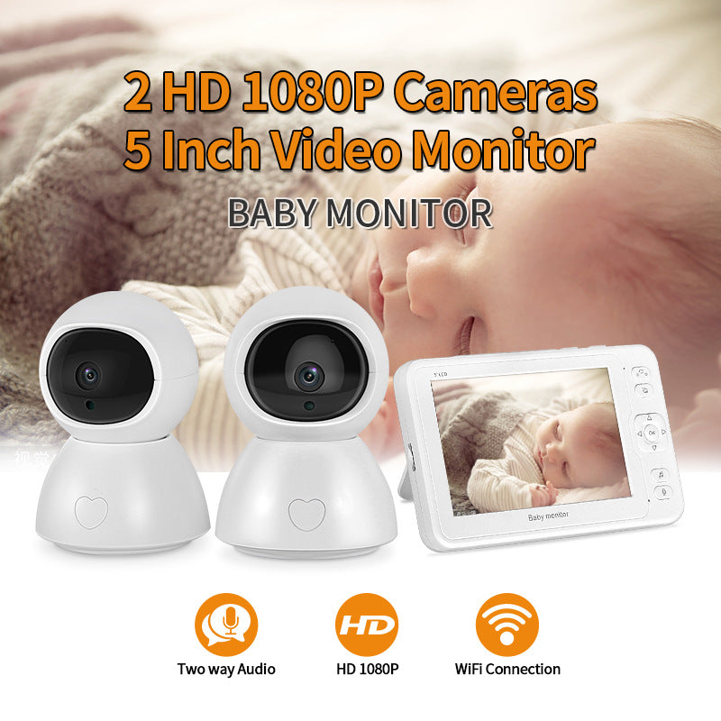 5-inch Baby Monitor Surveillance Camera - MediaEclat.store