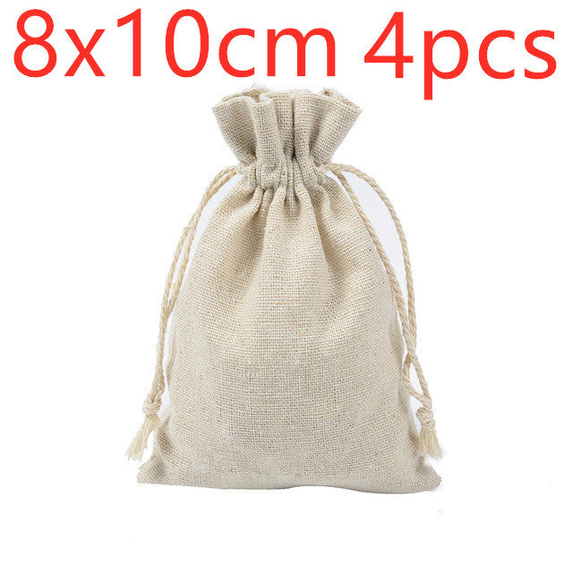 4-piece sachet cloth tea storage bag