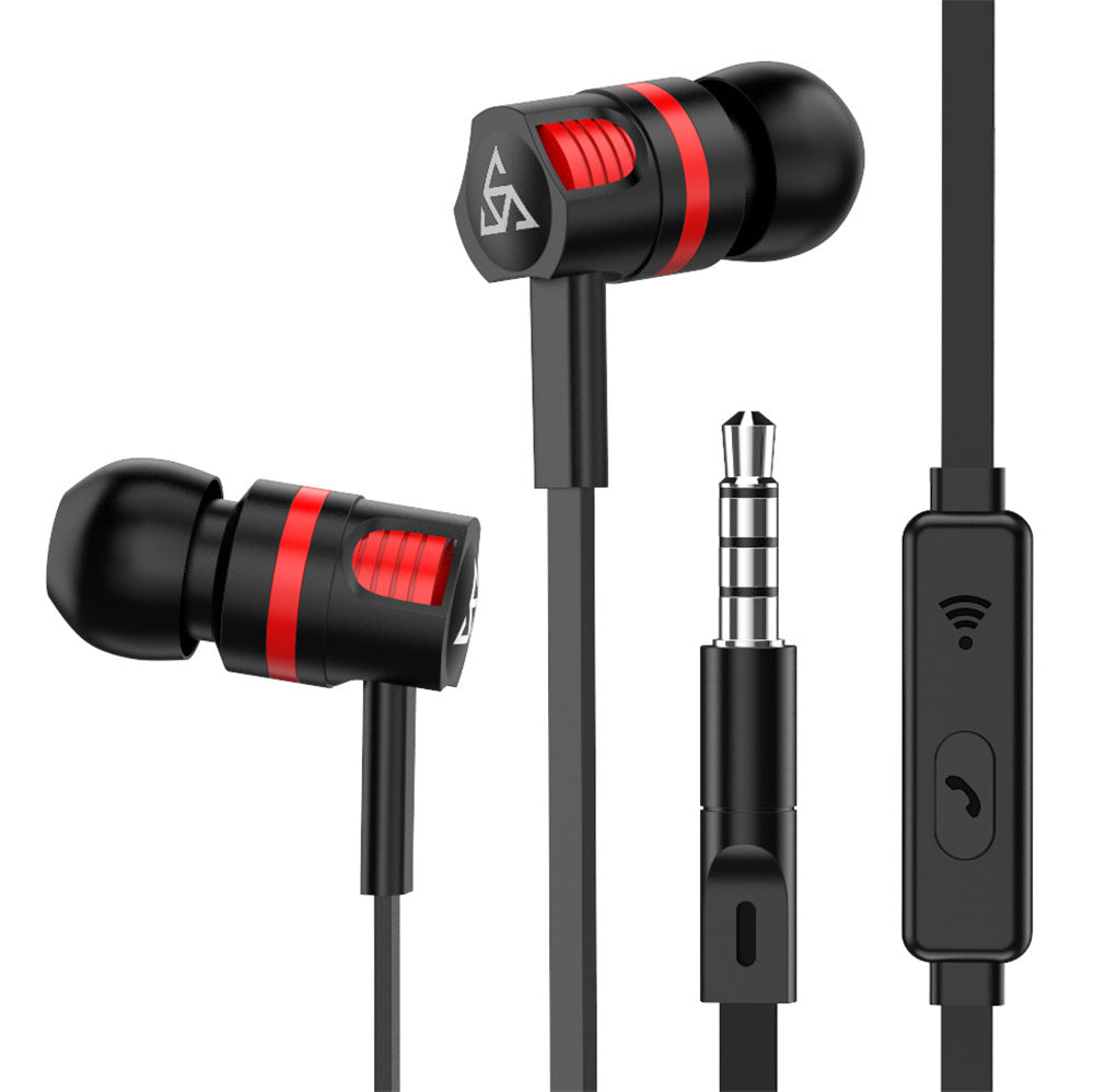 In Ear Wired Headset With Microphone