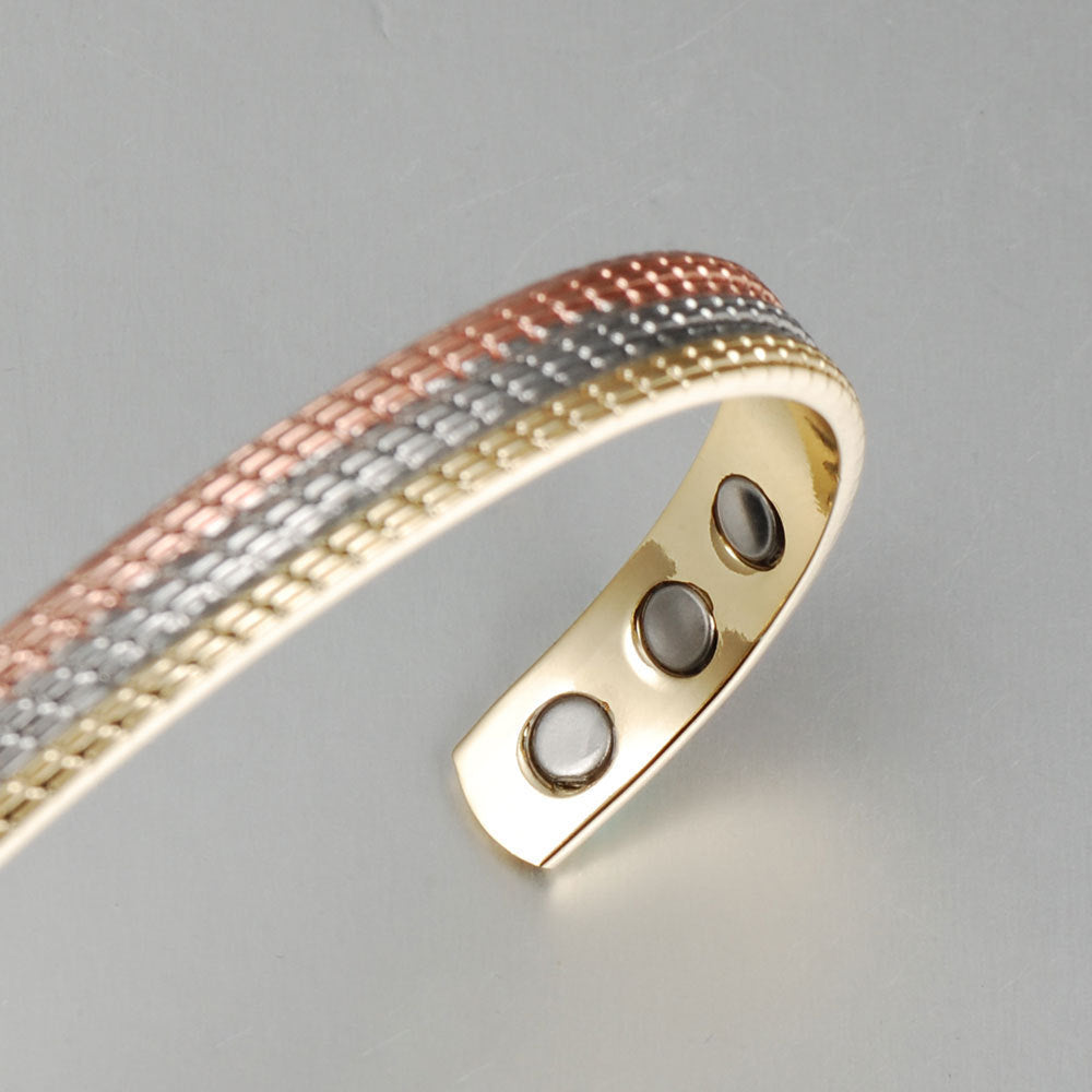 Pure Copper Magnetic Bangle Bracelet