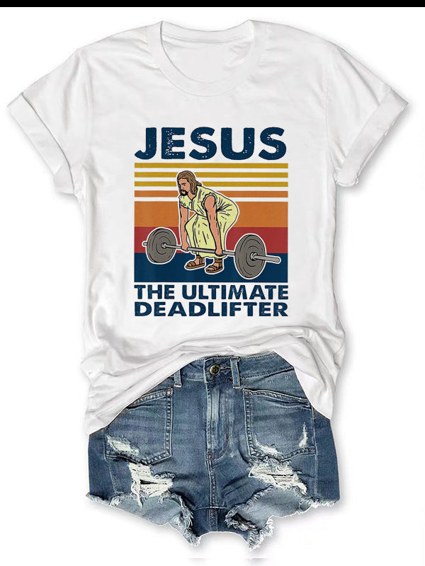 JESUS Printed Women's T-shirt