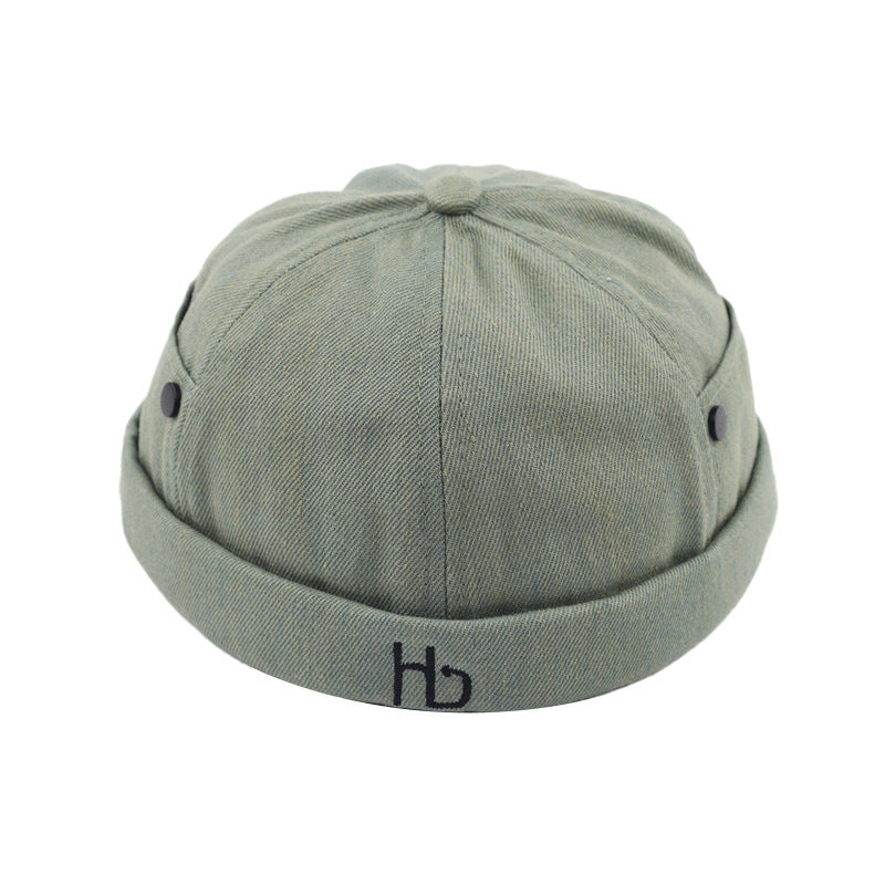 Denim Fashion Beret Male Yuppie Hat