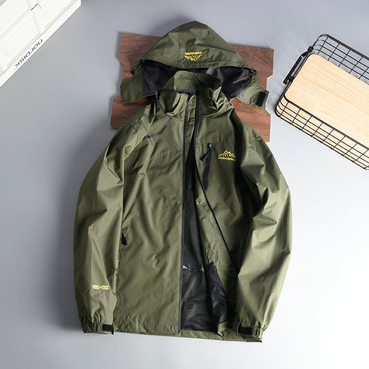 Functional Outdoor Storm Jacket Windproof And Waterproof