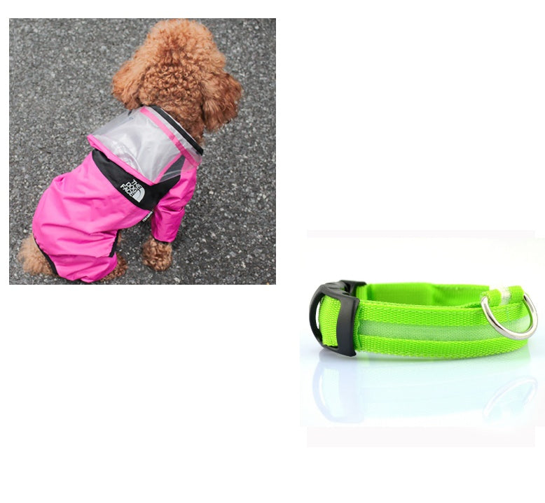 Clothes On Rainy Days Pet Poncho