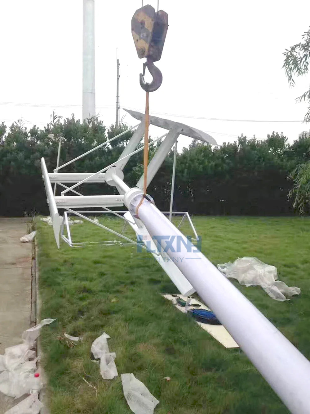 New Vertical Wind Turbine Generator 10000W 220V 3 Phase For Home Or Streetlight Use With MPPT Controller