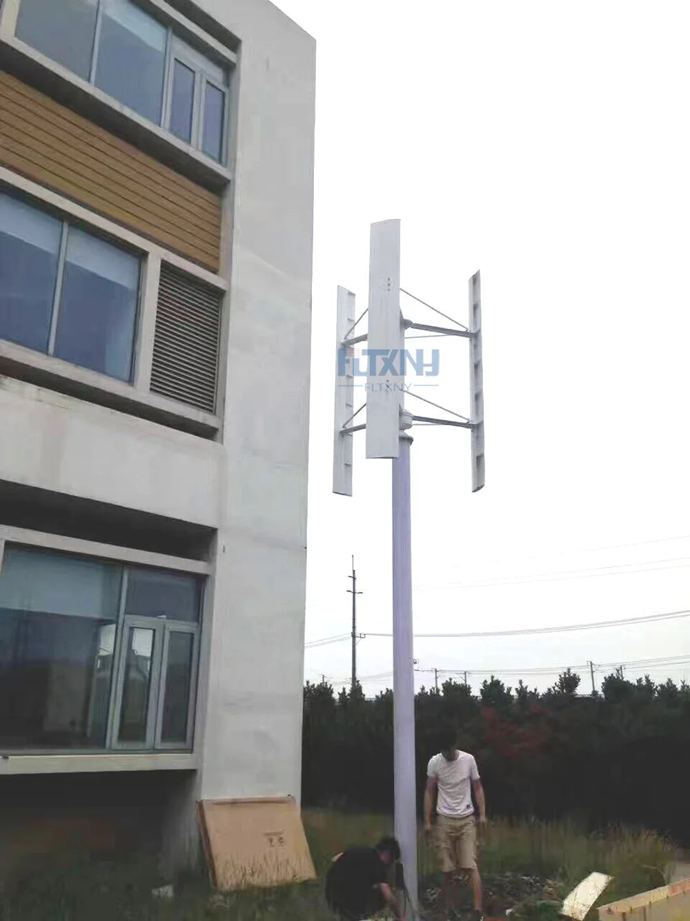 New Vertical Wind Turbine Generator 10000W 220V 3 Phase For Home Or Streetlight Use With MPPT Controller