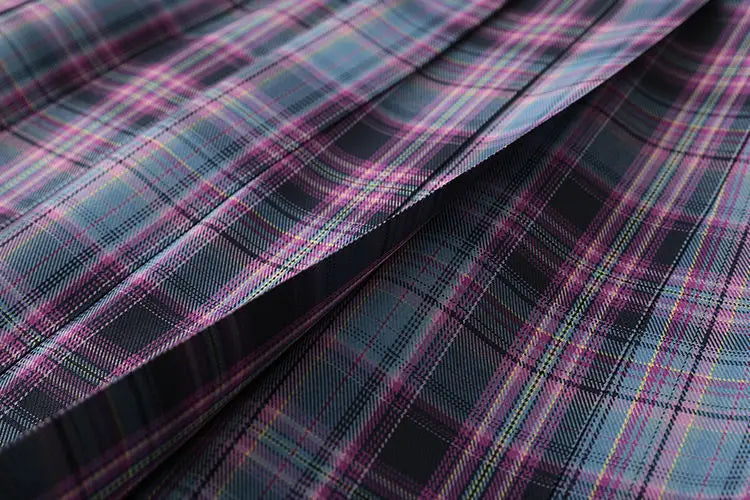 Japanese School Uniform Korean Student JK Seifuku Blouse Pleated Skirt Sailor Full Set Girl Plaid Skirt Pink Uniforms for Woman