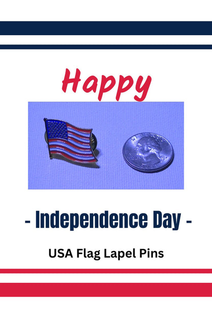 American Flag Lapel Pin | $12.95