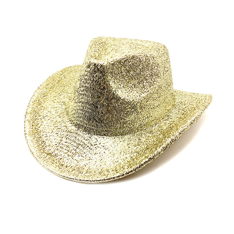 Men's And Women's Fashion Simple Lace Cowboy Hat