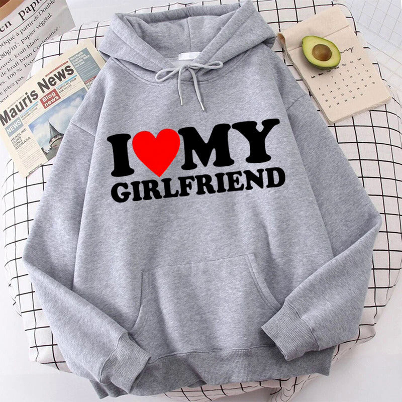 I Love My Boyfriend Girlfriend Hoodie