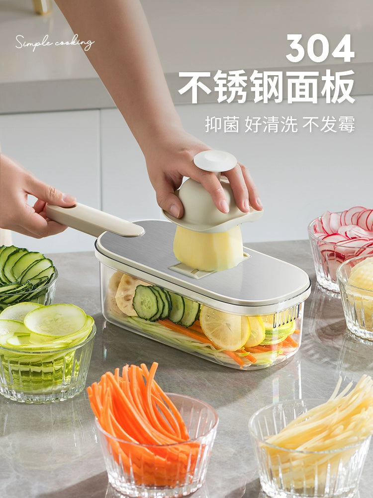 Wheatlife House Grater Multi-Function Vegetable Chopper Fantastic Potatoes Shredding Gadget Household Kitchen Lemon Slice Radish Grater