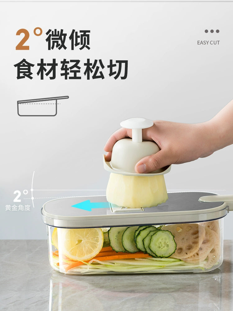 Wheatlife House Grater Multi-Function Vegetable Chopper Fantastic Potatoes Shredding Gadget Household Kitchen Lemon Slice Radish Grater